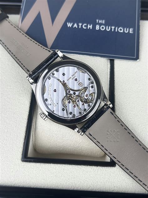 patek philippe calatrava grey dial